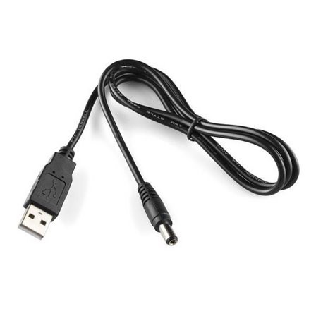 BARREL 5521 to USB Cable
